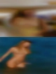 Nude woman pussy position
