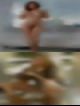 Bubble butt naked woman