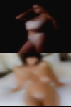 White mature woman black