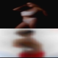 Man wrestling nude woman