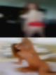 Bubble butt naked woman