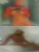 Woman looking fuck and around